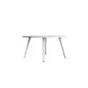 Sofá exterior de ocio, conjunto de mesa y sillas de ratán para jardín de villa en el patio, muebles de exterior para casa de huéspedes al aire libre