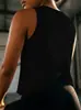 Top de Secado Rápido Fresco con Hermoso Diseño en la Espalda, Ropa de Gimnasio, Top para Correr al Aire Libre y Yoga, Camiseta de Tirantes para Yoga, Seda de Hielo