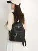 Cross2026 Outono Novo Mochila Feminina Alta Aparência Casual Versátil Estilo Coreano Estudante do Ensino Médio Grande Capacidade Mochila Dupla