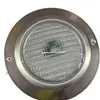 Luz para Piscina Transfronteriza, Iluminación de Pared LED Colorida de Acero Inoxidable, Bajo Voltaje 12V Control Remoto RF Impermeable Luz para Piscina