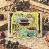Imán de Refrigerador Acrílico de la Ciudad de Jingzhou Hubei Enshi Monumento Atracciones Turísticas Souvenir de Regalo Cultural y Creativo