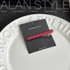 Un Nuevo Pasador de Acetato Estilo Coreano de Lan con Puntos, Pinza para el Cabello Suave y Versátil para Mujeres, Pinza para Flequillo, Accesorio para el Cabello