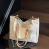 Bolsa Transfronteiriça Super Quente de Grande Capacidade Bolsa de Ombro Casual para o Dia a Dia da Moda Feminina 2025 Bolsa Tote Simples que Combina com Tudo