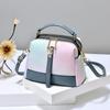 [Envío Directo] Bolso Pequeño para Mujer Verano 2025 Nueva Moda Color Contrastante Textura Nicho Bolso de Hombro Único Cruzado