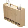 Zapatero casero económico, mueble de pie simple para entrada, estante de almacenamiento de zapatos multicapa a prueba de polvo
