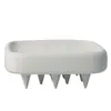 Cepillo de baño de silicona para gatos y perros, peine para el cuidado del cabello, cabeza suave, cepillo de silicona, cepillo masajeador del cuero cabelludo, artefacto para champú