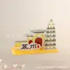 Postal Estéreo Acrílica Personalizada Arquitectura Emblemática Lugar Escénico Tendencia Nacional Creación Cultural Adornos Tarjeta Acrílica Tarjeta