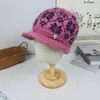 Gorro de Lana de Invierno para Mujer, Madre, Gorro de Punto Cálido y Engrosado para Personas Mayores, de Mediana Edad y Mayores, Forro de Lana de Pelo de Conejo, Moderno y Casual