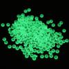 Cuentas luminosas al por mayor 7*4mm redondas hechas a mano amor luminosas tres cuentas sueltas DIY accesorios de cuentas para manualidades