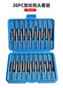 Juego de 50 piezas de destornillador extendido, varilla extendida, cabeza hueca de flor de ciruelo