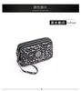 Bolso Clutch para Mujer 2025 Nuevo Estilo Coreano Monedero Gran Capacidad Tres Capas Cierre Cremallera Largo Bolso para Teléfono Móvil Clutch Billetera