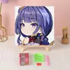 Nuevo pintura de diamantes diamante completo Dios Original animación de dibujos animados diy hecho a mano rompecabezas infantil punto de diamante punto de cruz juguete generación cabello