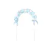 Inserciones para Decoración de Pasteles, Pompones de Arco, Accesorios de Decoración de Escena para Pasteles de Cumpleaños para Fiestas