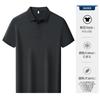 Camisa Polo de Algodón Lingyun Color Sólido Ropa de Trabajo Camiseta con Cuello Solapa Ropa de Trabajo de Verano para Hombres y Mujeres Manga Corta Logo Bordado para Mujer