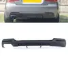 Para BMW Serie 3 E92/E93 2005-2011 Difusor Inferior de Parachoques Trasero (Doble Escape, Sin Luces)