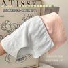 7A Ropa interior antibacteriana, cómoda, suave, de cintura alta para niñas y estudiantes, entrepierna de algodón puro, color dulce, nuevos shorts triangulares para mujer