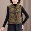 Novo Colete Jacquard Estilo Chinês para Mulheres, Moderno, Único e Top Super Bonito, Redutor de Idade e Elegante Cardigã Bordado