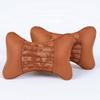Almohada para el cuello del reposacabezas del automóvil, un par de almohadas para el automóvil, almohada cervical para el automóvil, almohada para el asiento del automóvil, venta al por mayor, una generación de cabello