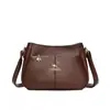 Bolso Cruzado de PU para Mujer Nuevo de Gama Alta Gran Capacidad para Señoras de Mediana Edad Bolso de Madre Ropa de Trabajo Bolso de Hombro Cruzado Versátil