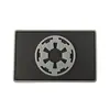 Brazalete de goma con velcro de PVC 3D, parche de goma, bolsa exterior Star Wars con lugar para insignia personalizada