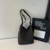 Bolsa de Mão da Moda de Verão para Mulheres, Novo Modelo 2026, Cor Sólida Simples, Bolsa Saco Casual Estilosa, Bolsa de Ombro para o Dia a Dia