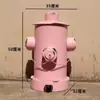 Arte de Hierro Vintage Estilo Industrial Creativo y Único Hidrante de Incendios Cubo de Basura Metálico Grande con Tapa y Pedal de Pie para Sala de Estar y Uso en Exteriores