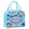 Bolsa de aislamiento térmico con dibujos animados en 3D, bolsa de aislamiento térmico portátil para niños, bolsa de almuerzo de tela Oxford, linda bolsa de almuerzo, bolsa de almuerzo para estudiantes