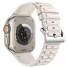Adecuado para correas de Apple Watch, correas de silicona iWatch para modelos 123456/7/8/9/10/SE/Ultra, con un diseño de doble hebilla