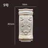 Columna Romana Estilo Europeo Madera Maciza Tallada Decoración Sencilla Estilo Europeo Cabeza de Columna Estilo Chino Viga de Soporte Soporte de Viga Almohadilla Gabinete de Chimenea Metabo