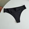 Tanga Sem Costura de Seda Gelada Primavera/Verão 2024 Roupa Íntima Feminina Secagem Rápida Forro 100% Algodão Respirável Forro 100% Algodão