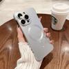 Funda magnética sin bordes para Apple 16, pintura metalizada, iPhone 15 para 14 Pro Max, funda protectora resistente a caídas 13