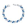 Pulsera de sauce de cristal de colores Pulsera europea y americana joyería pulsera pulsera de cobre y circón de moda venta al por mayor deseo venta caliente