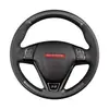 Capa de Volante Costurada à Mão Adequada para Renault Fluence 2010-2016 Megane 2008-2016 Acessórios de Interior