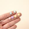 Pvc Artificial Estrela Doce Acessórios Cor Macaron Estrela de Cinco Pontas Doce DIY Comida Casa de Brinquedo Material