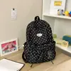 Mochila Escolar Estilo Japonês Estilo Ins para Meninas, Mochila Simples e Fofa de Nicho para Alunas do Ensino Fundamental, Mochila Fresca e Simples