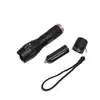Suministro directo de fábrica linterna de luz fuerte mecha T6 zoom telescópico linterna de largo alcance linterna LED para camping