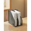 Estante para archivos, estantería de almacenamiento multicapa, soporte para libros, organizador de escritorio para papel y documentos A4 de oficina, estante de almacenamiento de escritorio