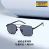 2025 Novos Óculos de Sol Piloto Sapo Espelhado Peça de Nylon Tendência Óculos de Sol Masculino e Feminino Armação Grande para Cobrir o Rosto e Fazer Você Parecer Menor 3042