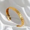 Set de Pulsera y Anillo Magnéticos Transfronterizos, Pulsera Magnética con Diseño de Flor, Joyería Unisex Estilo Retro Cepillado de Cobre Rojo Antiguo
