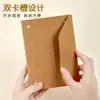 Álbum de fotos dobrável com inserção de cartões 5 polegadas 6 polegadas livro sanfonado álbum de cartões livro de página dobrável criativo cartão de felicitações retrátil cartão foto