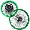 Rueda de motocicleta todoterreno, llanta de aleación de aluminio, llanta de aluminio de 70/100-17 pulgadas, llanta de 90/100-14 pulgadas
