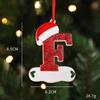 2026 Pingente de Resina de Natal para Família DIY Nome Escrito à Mão Osso de Cachorro de Natal Decoração de Árvore de Natal Personalização