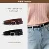 Cinto Ajustável Não Poroso Feminino Design Versátil Senso de Design Nicho Cinto para Jeans Acessórios de Moda Cinto Feminino Estudante