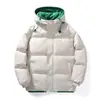 Nueva Chaqueta de Algodón para Hombre Otoño e Invierno Estilo Coreano Moderno con Capucha Grueso Abrigo de Algodón Marca Popular