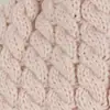 Gorro de punto cálido con pompón de color europeo y americano, giro de diamante, nuevo para invierno, gorro de lana nuevo para mujer