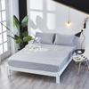 Amazon Comércio Exterior Quente Cama Acolchoada Veludo Leite Veludo Cristal Forrado com Lã Coral Lençol de Cor Sólida Inverno