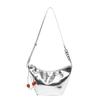 Bolsa de Ombro Texturizada Feminina 2024 Nova Chegada Fashionável Versátil Couro Macio Leve Luxo Bolsa Transversal Tendência Bolsa de Mão para Meninas