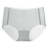 Calça de Máscara de Oxigênio Gelada 2026 Nova Popular Cintura Média Roxo Lavanda Viagem Portátil Sem Costura Seda Gelada Calcinha Lingerie para Mulheres Verão