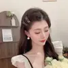 Clip de Flequillo Lateral con Pedrería Colorida Estilo Coreano con un Toque de Alta Gama, Accesorio de Horquilla Moderno y de Lujo Ligero Versátil para Fijar Cabellos Rebeldes