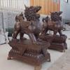 Cobre Fundido Cobre Forjado Escultura de Animal de Cobre Escultura de Animal Personalizada Besta Divina Antiga Touro da Wall Street Veado Sika Escultura de Bronze Decoração de Jardim Ornamentos Grandes